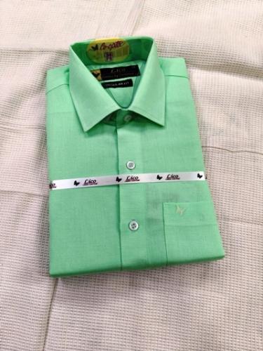 PL COTTON XLINEN DYED READYMADE SHIRT 38 FS